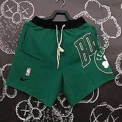 Зелені шорти Бостон Селтікс Boston Celtics Nike Courtside Fleece Short Mens