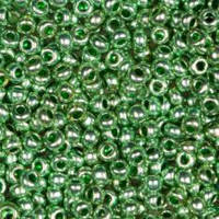 Бісер Preciosa Чехія №18556 зелений,металік