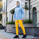 Худі Pobedov 97 з капюшоном світло-синього кольору, фото 9