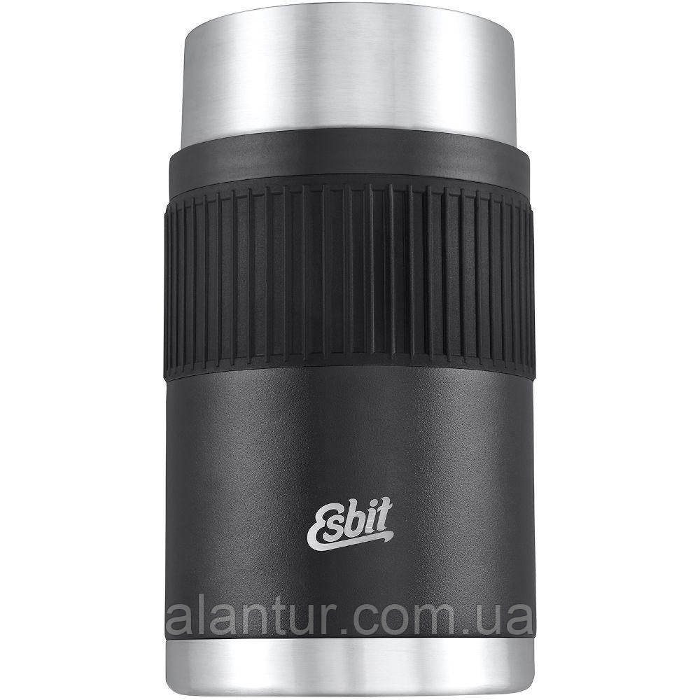Термос Esbit FJ1000SC-SL-BK 1000 мл з нержавіючої сталі, герметичний і безпечний, фото 1