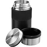 Термос Esbit FJ1000SC-SL-BK 1000 мл з нержавіючої сталі, герметичний і безпечний, фото 4