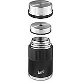 Термос Esbit FJ1000SC-SL-BK 1000 мл з нержавіючої сталі, герметичний і безпечний, фото 5