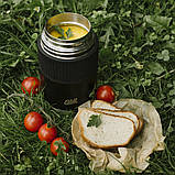 Термос Esbit FJ1000SC-SL-BK 1000 мл з нержавіючої сталі, герметичний і безпечний, фото 7