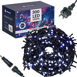 Гірлянда вулична (зовнішня) Springos 24 м 300 LED + Flash CL0329 Cold White