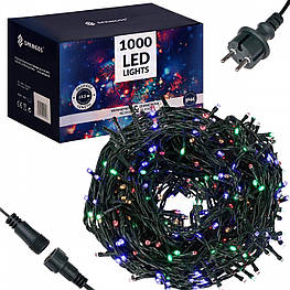 Гірлянда вулична (зовнішня) Springos 60 м 1000 LED CL1005 Mix