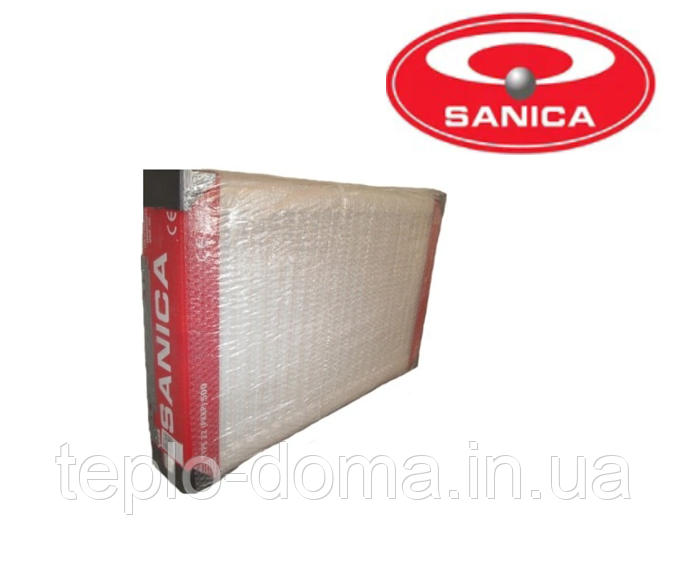 СТАЛЕВІ РАДІАТОРИ SANICA 22 ТИП 500*800 ТУРЕЧЧИНА (бокове підключення)