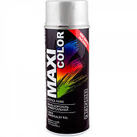 Краска-эмаль алюминмево-белая 400мл универсальная декоративная MAXI COLOR ( ) MX9006-MAXI COLOR