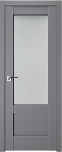 Двері модель 606 Сірий (засклена)