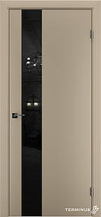 Двері модель 803 Магнолія (планілак чорний)