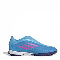 Сороконожки adidas X Ghosted .3 Laceless Trainers Aqua/Blue/Yell Доставка з США від 14 днів - Оригинал Сороконожки adidas X Ghosted .3 Laceless Trainers Blue/Pink Доставка з США від 14 днів, Серые