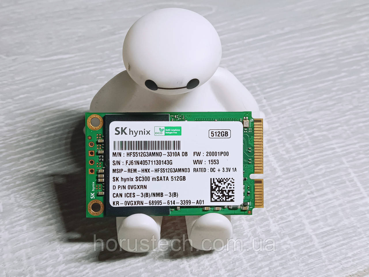 SK SK Hynix mSATA 512 Go SC300 SSD HFS 512 G 