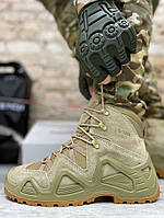 Армейские Ботинки LOWA ZEPHYR GTX® MID TF Военные Тактические Берцы Лова Койот Coyote 41