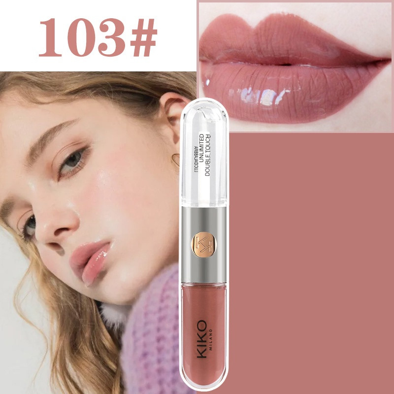 Купить Стойкая помада KIKO Milano Unlimited Double Touch 103, цена 489 ...