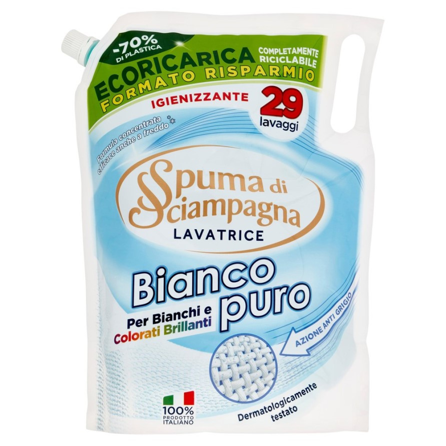 Гель для прання Spuma Di Sciampagna Bianco Puro 1.3 л (29 прань)
