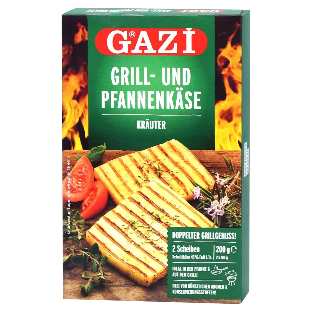 Сир Gazi з травами 200 грамів для гриля