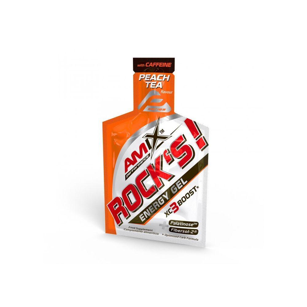 Енергетичний гель Amix Nutrition Performance Rock´s Gel Free with caffeine 32g (Peach tea)
