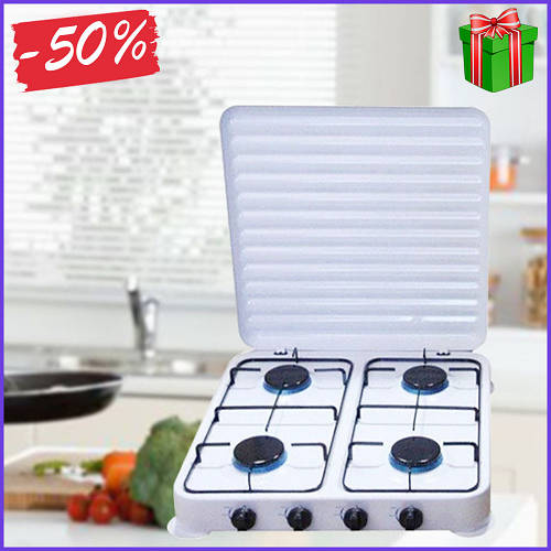 Переносна газова плита під балонний газ Rainberg RB-004, Настільна ...