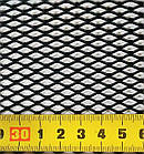 Сітка в бампер і решітку радіатора Elegant No2 100х20 см Чорна (511022/1), фото 2