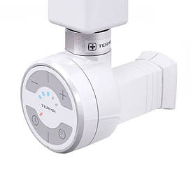 Білий ТЕН Terma MOA MS white + регулятор 30-65C + таймер 2ч. + маскування кабелю. Потужність: 200-1000W; Польща 1/2"