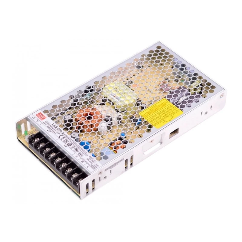 Блок живлення Mean Well, LRS-200-24, 24V, 211.2W, 8.8А, IP20