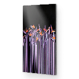 Металокерамічний дизайн-обігрівач UDEN-700 "Журавлині квіти", фото 2