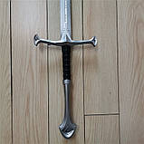 Іграшковий меч 104 см "Нарсіл" короля Арагорна RESTEQ. Іграшка меч. Точно такий як у фільмі «Володар Перстнів» сувенірний меч, фото 2