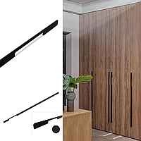 Ручка меблева довга профільна Bravo Long D 1200/1060 мм чорна матова