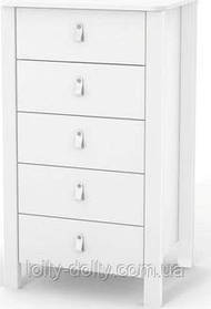 Комод Верес 600 Монако високий білий