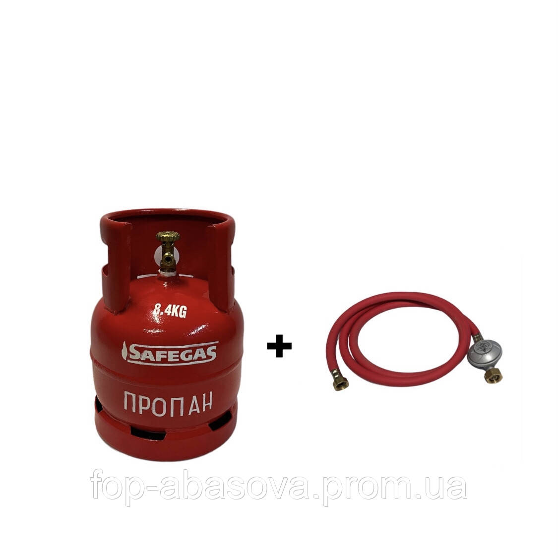 Газовий балон 12л + комплект для підключення до плити, ціна 3690 грн ...