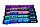 Кольоровий дим Maxsem MA0512 набір Блакитний Бірюзовий Рожевий Фіолетовий Бордовий 60 сек, 5 шт/уп, фото 3