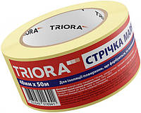 Стрічка паперова малярна 48мм*50м (TRIORA)