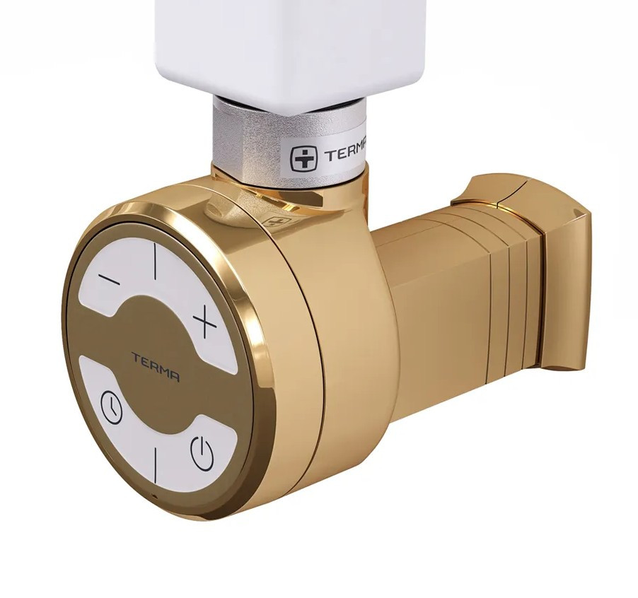 Золотий ТЕН TERMA MOA MS Gold з маскуванням кабелю + регулятор 30-65С + таймер 2 г. + LED. Потужність: 120-1000W