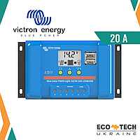 Контроллер VICTRON ENERGY BLUESOLAR PWM-LCD&USB 12/24V-20A (20A, 12/24В)