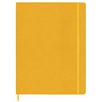 Записная книжка Moleskine Silk большая в линию оранжевый QP090M2SILK