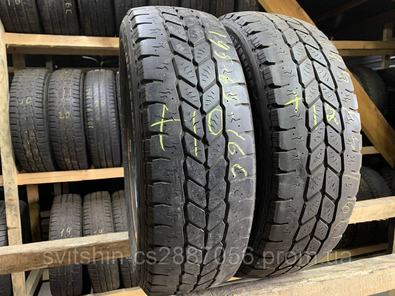 Шини зима 195/65R16C Goodyaer Cargo Ultra Grip 5.5-6мм 2шт