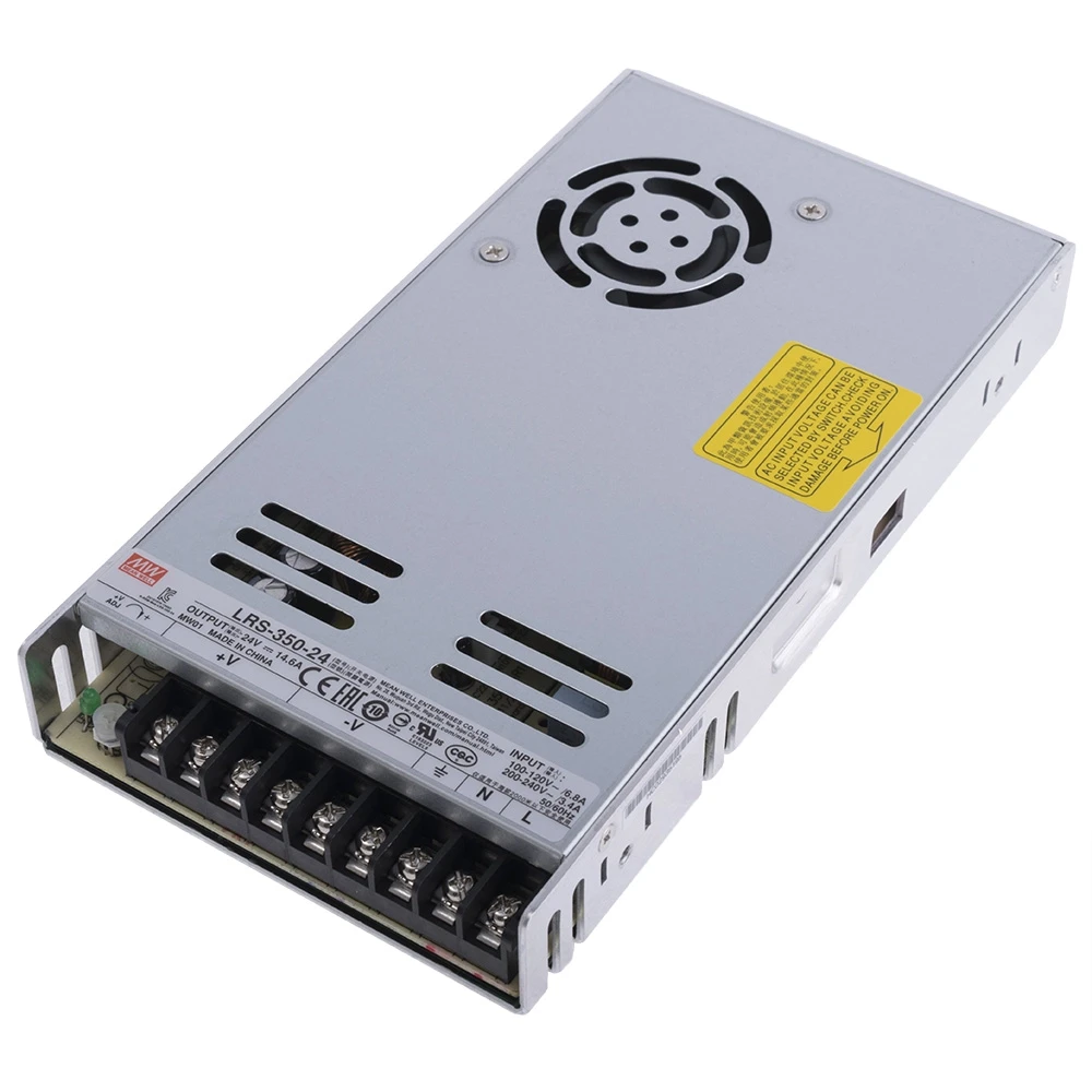 Блок живлення Mean Well, LRS-350-24, 24V, 350.4W, 14.6А, IP20