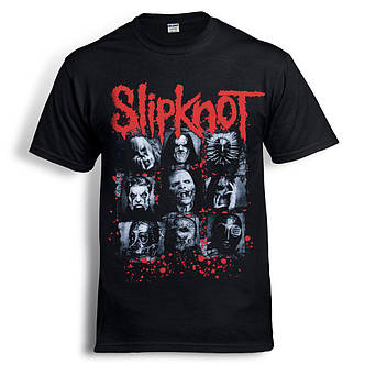 Футболка SLIPKNOT Bloody Masks, фото 3