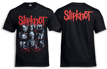 Футболка SLIPKNOT Bloody Masks, фото 1