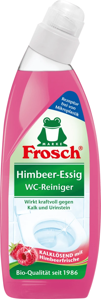 Засіб для унітазу Frosch WC-Reiniger Himbeer-Essig, 750 мл