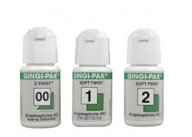 Ретракційна нитка Gingi-Pak (просочення - епініфрину гідрохлорид), зелена