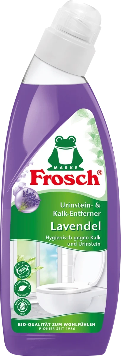 Засіб для унітазу Frosch WC Urinstein & Kalkentferner Lavendel, 750 мл