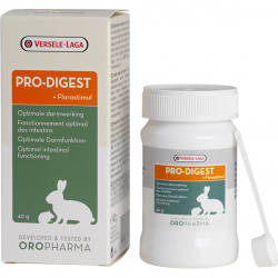 Versele-Laga Oropharma (Орофарма) Pro-Digest восстановитель кишечника для кроликов и грызунов 40 г