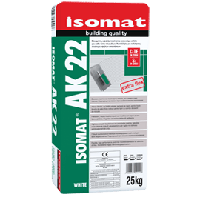 Изомат АК 22 / Isomat AK 22 - полимерцементный клей с повышенной гибкостью для плитки (уп. 25 кг)