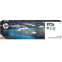 Картридж струйный HP No.973X PageWide Pro 452/477 Cyan, 7000 стр (F6T81AE)