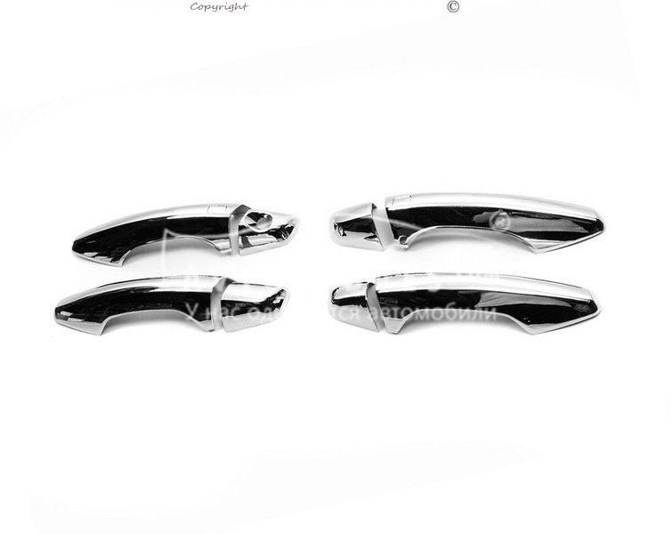 Накладки на ручки Hyundai Santa Fe 2013-2016 - type: 4 шт abs
