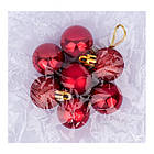 Куля Yes! Fun d-3 cм 7 шт / уп, червоний, фото 2