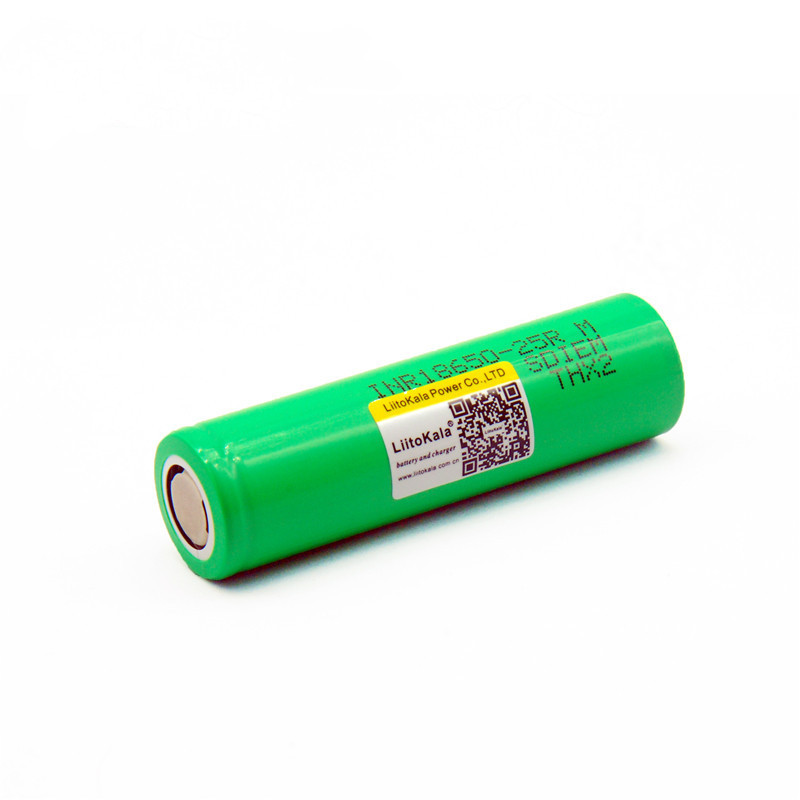 Акумулятор LiitoKala 25R 18650 2500 mah (20А)