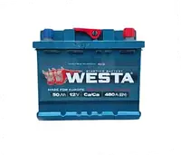 Аккумулятор автомобильный Westa 6CT-50 АзЕ Premium