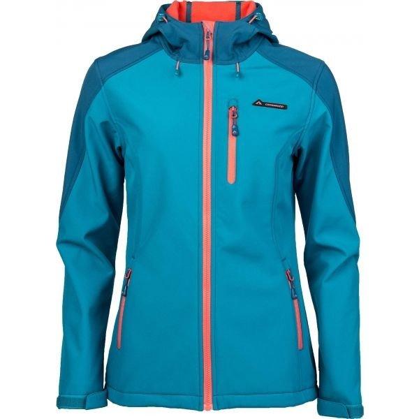 Куртка софтшелова жіноча Crossroad FLORY 8000/3000 бірюзова (XS)