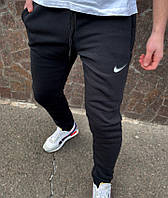 Спортивные брюки мужские теплые, черный мужские штаны трехнитка
